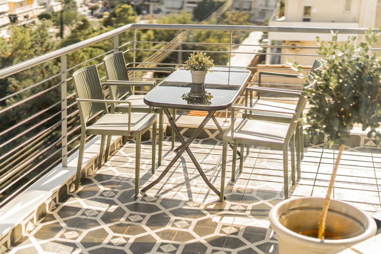 Sky Apartment Athens Luaran gambar